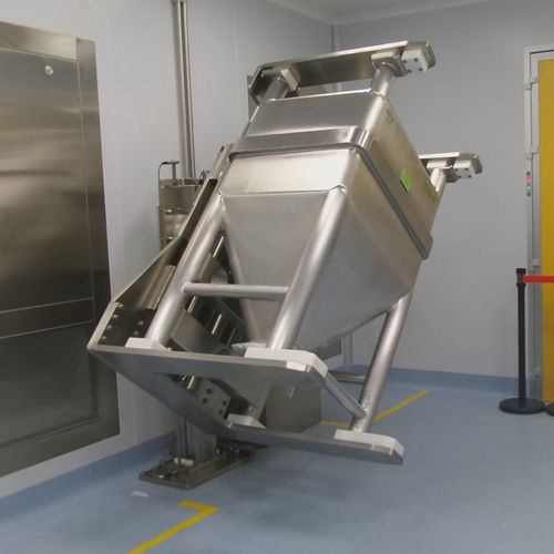 Ribaltatore idraulico - BS103 IBC - VEAB - per contenitori IBC / elevabile / fisso