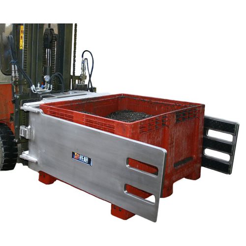 Ribaltatore idraulico - BS121 NC - VEAB - fusto / di casse / per carrello elevatore