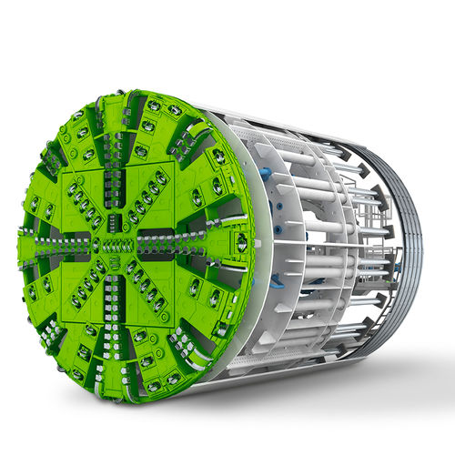 Fresa meccanica a piena sezione a scudo misto - Mixshield - Herrenknecht AG