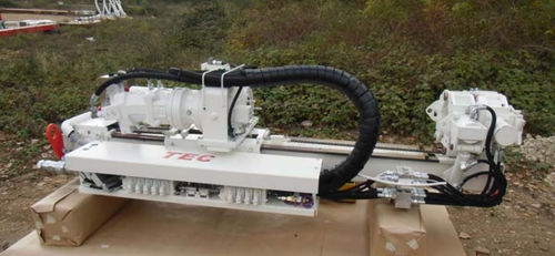 Perforatrice per consolidamento di tunnel - BETM - TEC System - semovente / rotativa / a percussione