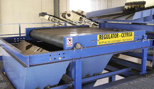Separatore di metalli - R-INOX series - Regulator Cetrisa - a tamburo magnetico / per l'industria del riciclaggio / alta intensità