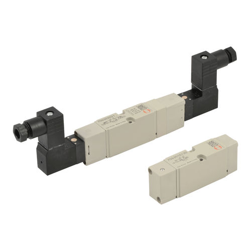 Distributore pneumatico a cassetto - MACH 18  - METAL WORK - ad azionamento pneumatico / azionato tramite solenoide / a 5/2 vie