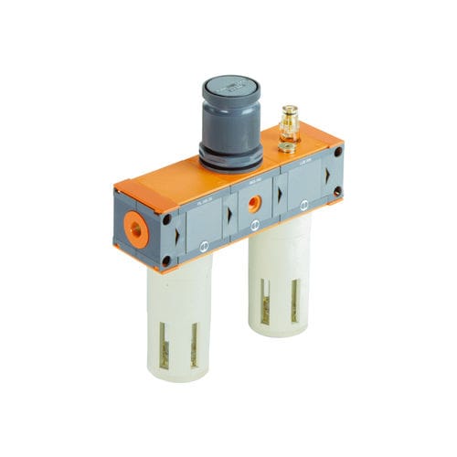 Filtro regolatore lubrificatore per aria compressa - FRL  - METAL WORK