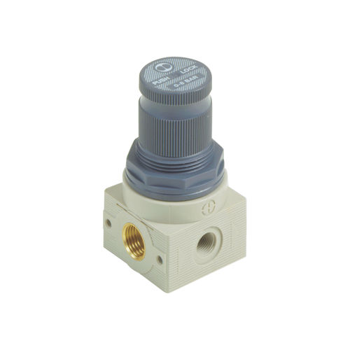 Regolatore di pressione per aria compressa - BIT MR  - METAL WORK - a membrana / monostadio / industriale