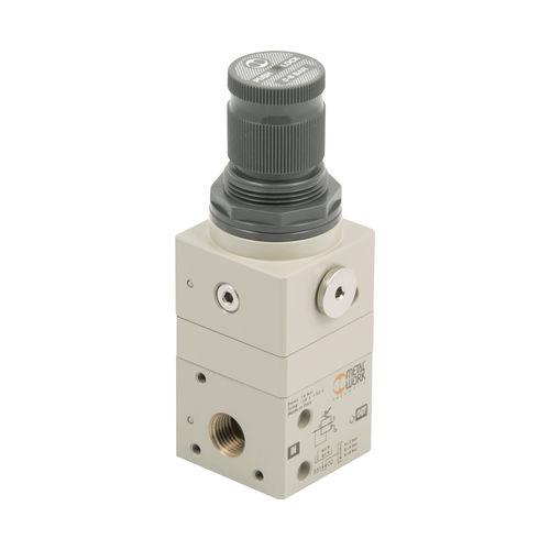Regolatore di pressione per aria compressa - GS   - METAL WORK - a membrana / monostadio / in ottone nichelato