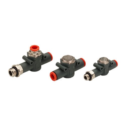 Valvola per aria compressa - VSR L  - METAL WORK - in linea / in ottone / di scarico rapido