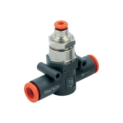 Valvola a pistone - PNV L  - METAL WORK - a comando pneumatico / per aria compressa / in linea