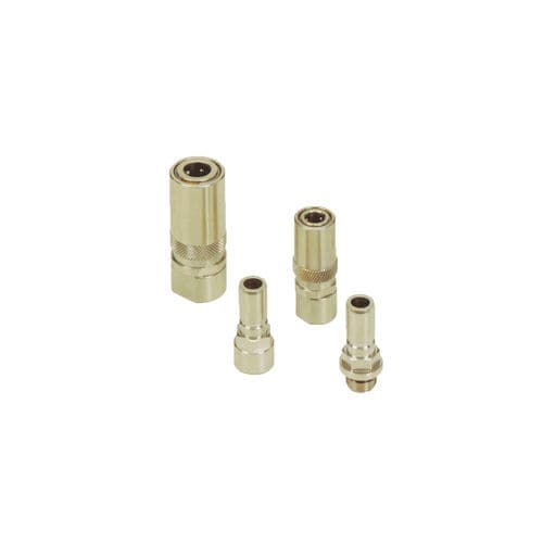 Raccordo pneumatico - ICS  - METAL WORK - rapido / in ottone nichelato / maschio