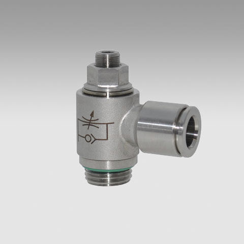 Regolatore di portata volumetrico - MRFX SST  - METAL WORK - pneumatico / compatto / in acciaio inossidabile