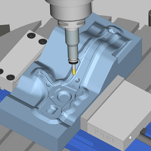 Software di programmazione - SolidMill FreeForm™ - ESPRIT by DP Technology - configurazione / CAM / per lavorazione meccanica 3 assi