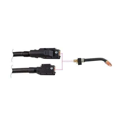 Torcia di saldatura MIG-MAG - ROBO WH W 300 - ABICOR BINZEL - raffreddata ad acqua / automatizzata / robotizzata