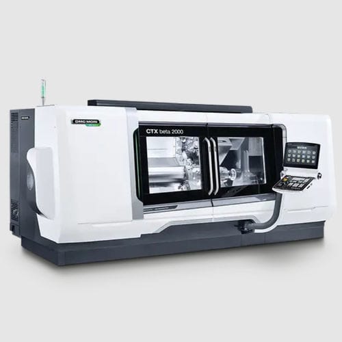 Centro di tornitura CNC - CTX beta 2000 - DMG MORI - 3 assi / universale / 12 utensili