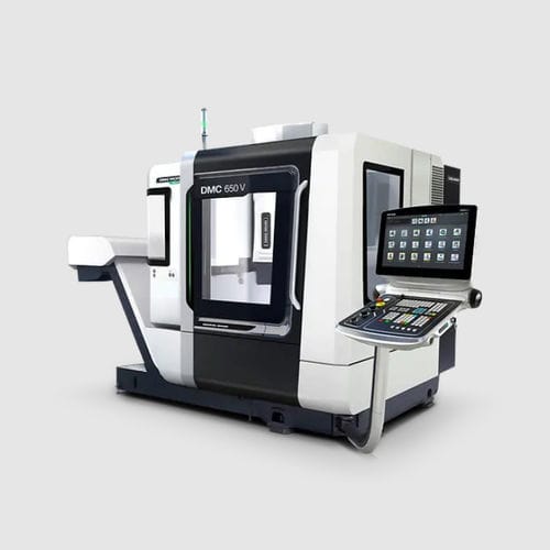 Fresatrice CNC 3 assi - DMC 650 V - DMG MORI - verticale / a tavola fissa / HSK-A 100