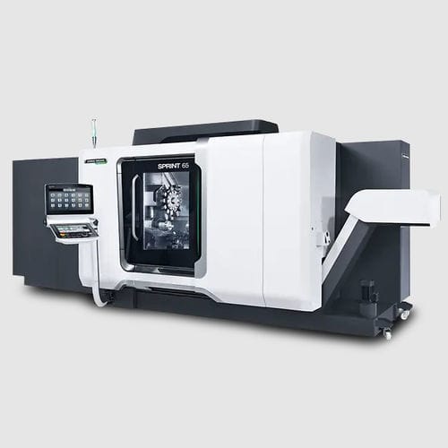 Centro di tornitura CNC - SPRINT 65 - DMG MORI - 4 assi / VDI 30 / 12 utensili