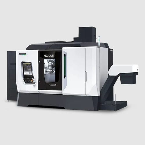 Centro di tornitura-fresatura CNC - NZ DUE - DMG MORI - orizzontale / 3 assi / a due mandrini