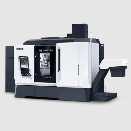 Centro di tornitura-fresatura CNC - NZ QUATTRO - DMG MORI - orizzontale / 3 assi / a due mandrini