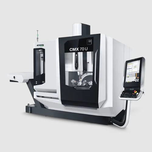 Centro di lavoro 5 assi - CMX 70 U - DMG MORI - verticale / a tavola rotante / 30 utensili