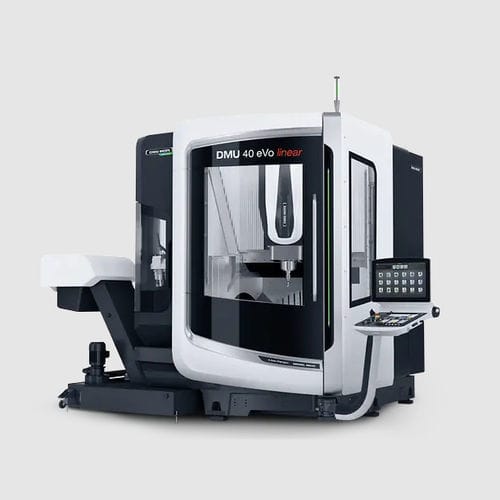 Centro di tornitura-fresatura CNC - DMU 40 (FD) eVo - DMG MORI - verticale / 5 assi / con tavola rotante