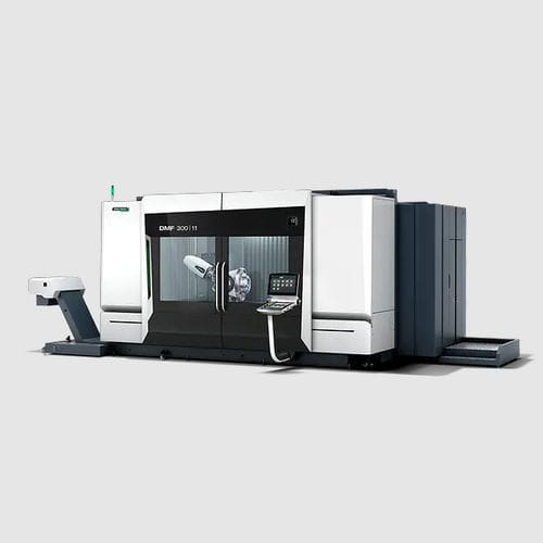Centro di tornitura-fresatura CNC - DMF 300|​​11 (FD) - DMG MORI - verticale / 5 assi / a montante mobile