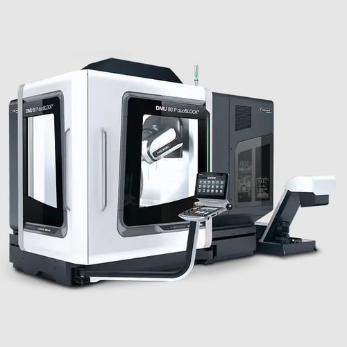 Centro di tornitura-fresatura CNC - DMU 80 P (FD) duoBLOCK - DMG MORI - universale / 5 assi / a mandrino