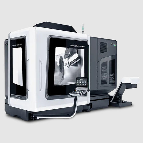 Centro di tornitura-fresatura CNC - DMU 125 P (FD) duoBLOCK - DMG MORI - universale / 5 assi / a mandrino