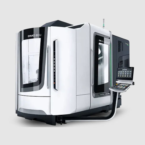 Centro di tornitura-fresatura CNC - DMC 80 U (FD) duoBLOCK - DMG MORI - verticale / 5 assi / a mandrino