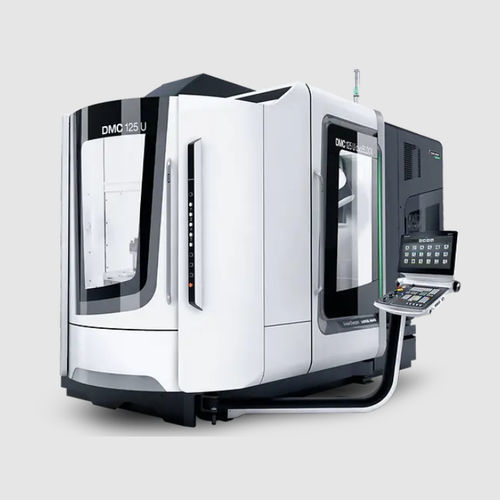 Centro di tornitura-fresatura CNC - DMC 125 U (FD) duoBLOCK - DMG MORI - verticale / 5 assi / a mandrino