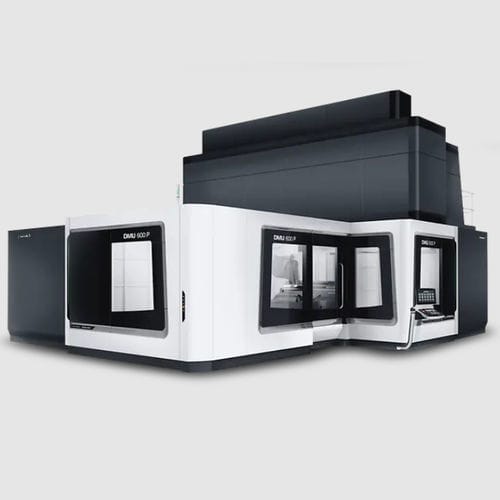 Centro di lavoro 5 assi - DMU 600 P (FD) - DMG MORI - universale / a tavola doppia / per pezzi di grandi dimensioni
