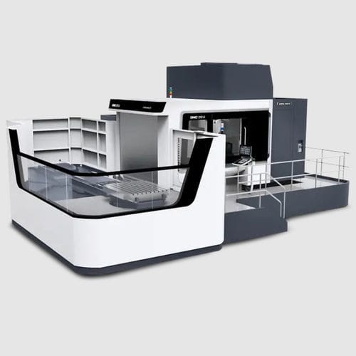 Centro di tornitura-fresatura CNC - DMC 210 U (FD) - DMG MORI - verticale / 5 assi / a mandrino