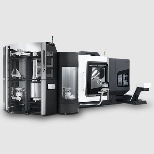 Sistema di pallettizzazione per movimentazione - PH Cell 2000 - DMG MORI - modulare / rotativo