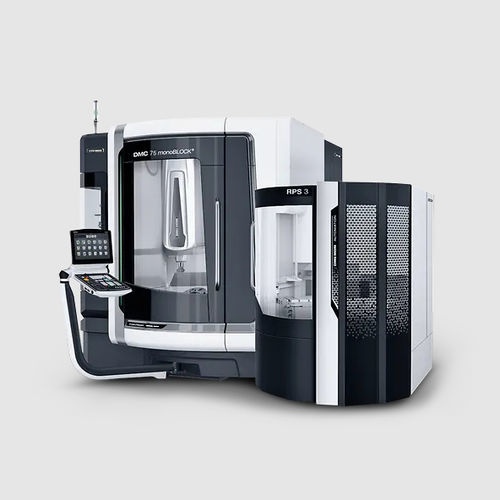 Centro di lavoro 5 assi - DMC 75 monoBLOCK - DMG MORI - verticale / 60 utensili / di precisione