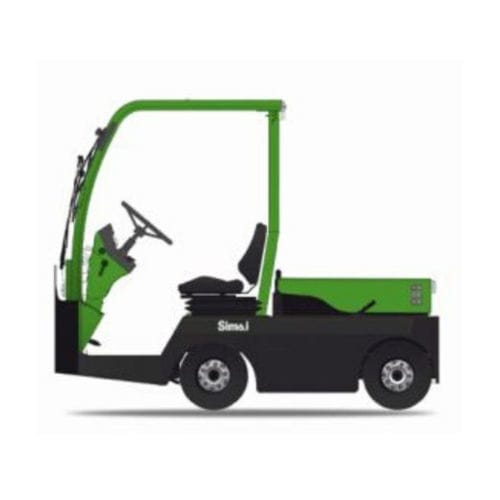 Trattore con conducente seduto - TTE Series - CESAB - elettrico / a 3 ruote / per rimorchio