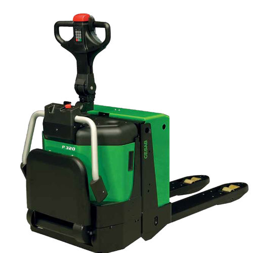 Transpallet elettrico - P300 series - CESAB - a piattaforma / 24 V / per movimentazione