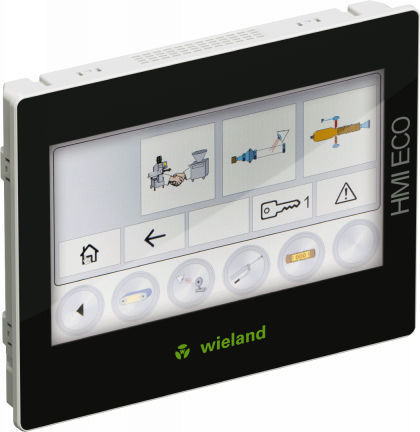 Panel PC di LCD - WIELAND ELECTRIC - 15" / 12" / 7"