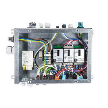 Scatola elettrica attrezzata - GESIS® RAN - WIELAND ELECTRIC - a muro / in plastica / per distribuzione elettrica