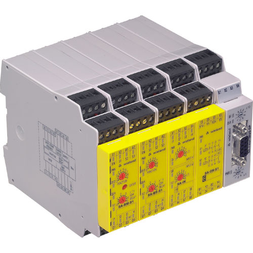 Relè di sicurezza su guida DIN - WIELAND ELECTRIC - compatto