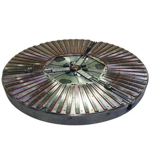 Piano magnetico elettro-permanente - GD-3-MAG - ROTOMORS - circolare / autocentrante