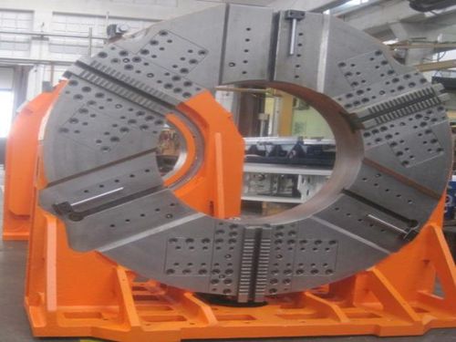 Mandrino automatico - GD-AFC - ROTOMORS - 3 ganasce / per lavorazione / di grande diametro
