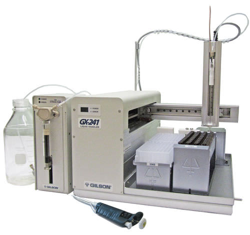 Stazione di manipolazione di liquidi da laboratorio - 1 µl - 5 ml | GX-241 - Gilson international