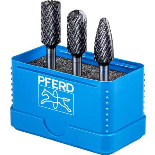 Fresa integrale - ALLROUND HC-FEP - PFERD - di sbavatura / di sbavatura / in carburo de tungsteno