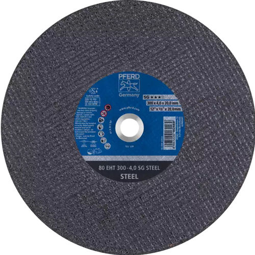 Disco da taglio per acciaio - 61329120  - PFERD - per ghisa