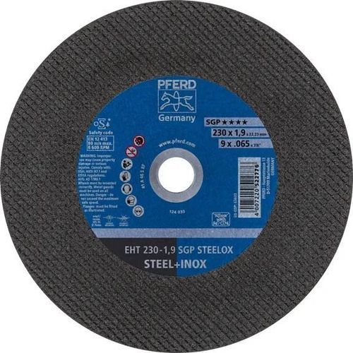 Disco da taglio per acciaio inossidabile - SGP STEELOX - PFERD - per smerigliatrice angolare