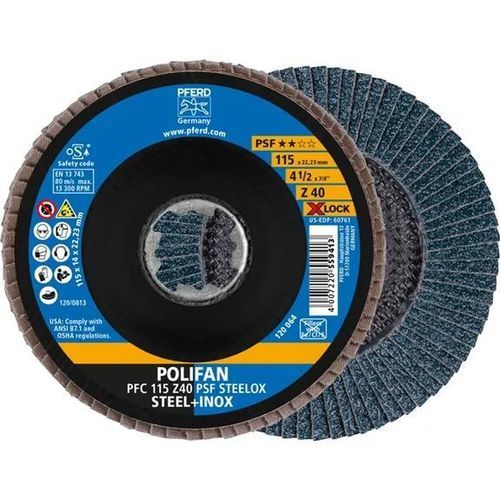 Disco a lamelle di finitura - PFC 115 Z 40 PSF - PFERD