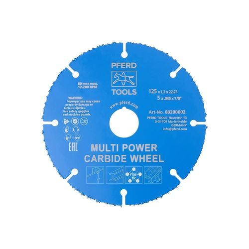 Ruota di taglio per CFRP - DS Multi Power Carbide - PFERD - per rame / per grafite / per legno