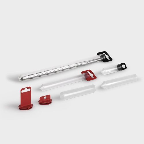 Tubo per imballaggio arrotondato - DYH serie - rose plastic - per elettrodo / per punte / per sega circolare