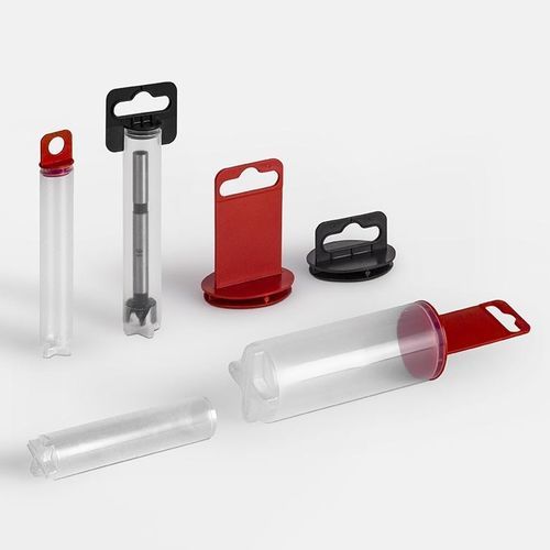 Tubo per imballaggio in plastica - DYH series - rose plastic - per punte