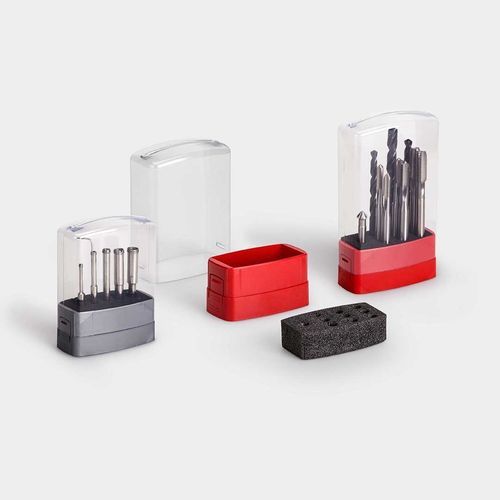 Tubo per imballaggio in polistirene - RoseSet series - rose plastic - in PVC / per contenitore di stoccaggio / per macchina utensile