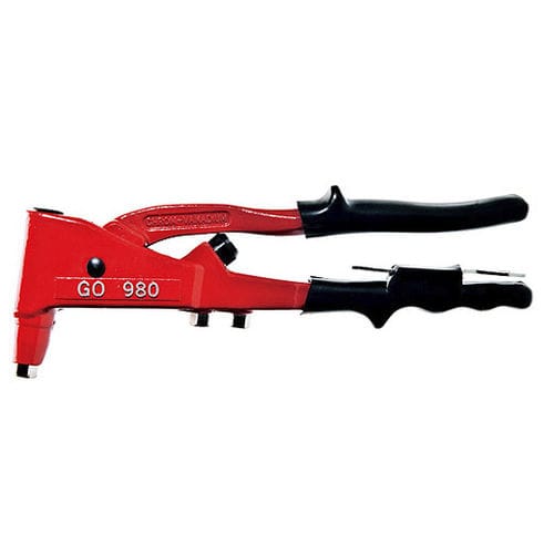 Pinza per rivetti manuale - GO 980 - DEGOMETAL - per rivetti a strappo / compatta