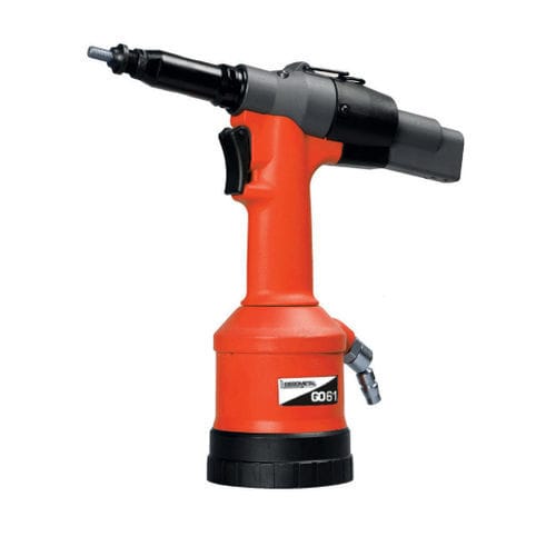 Pinza per rivetti pneumatica - GO 61 - DEGOMETAL - per rivetti / con caricabatteria marino