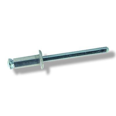 Rivetto cieco - 0004660483 - DEGOMETAL - a testa piatta / in alluminio / in acciaio
